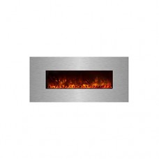 Modern Flames CLX Series Wall Mount/Built-in Electric Fireplace with Stainless Steel Front  60-Inch - B00NT3HD4Q
